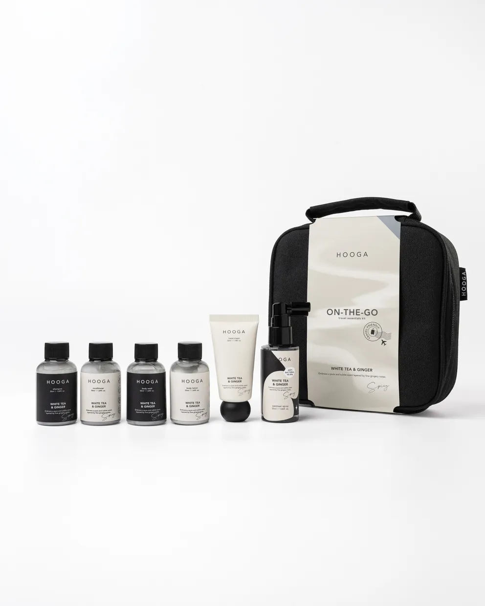 HOOGA Black Series Travel Toiletries