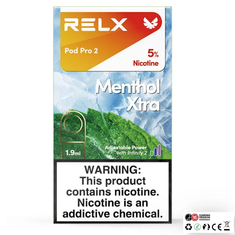 RELX INFINITY SINGLE POD MENTHOL XTRA • ONESHOP